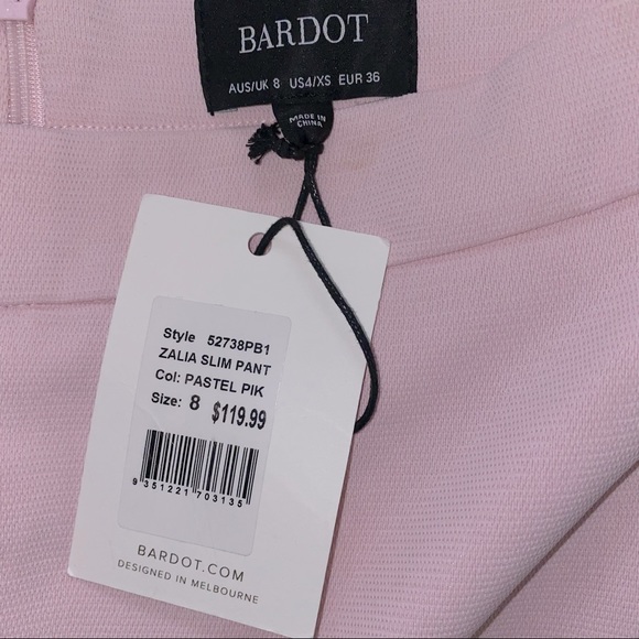 Bardot - Size 8 - Pink Blazer Suit Pants - Picture 4 of 5